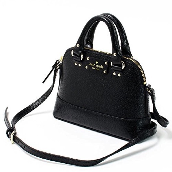 •new• Kate spade boarkskin leather wellesley mini rachelle crossbody satchel - Picture 9 of 10